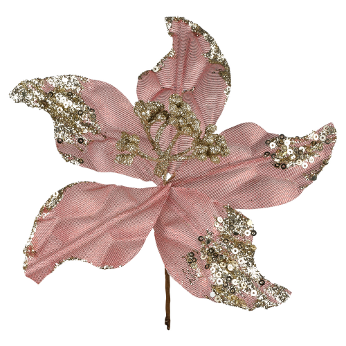 Ветка-декор новогодний (D-18см) DN-65395 оптом