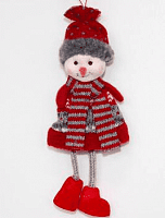 Снеговик-декор новогодний (12шт) (9*5*19см) DN-55095 цена за 12шт с доставкой по России от фирмы Изумруд