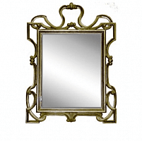 Зеркало в раме "Дюссельдорф" (75*90см)    античное золото LUX29710 с доставкой по России от фирмы Изумруд