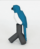 Птица-статуэтка (10*10*19см) FL-55602 с доставкой по России от фирмы Изумруд