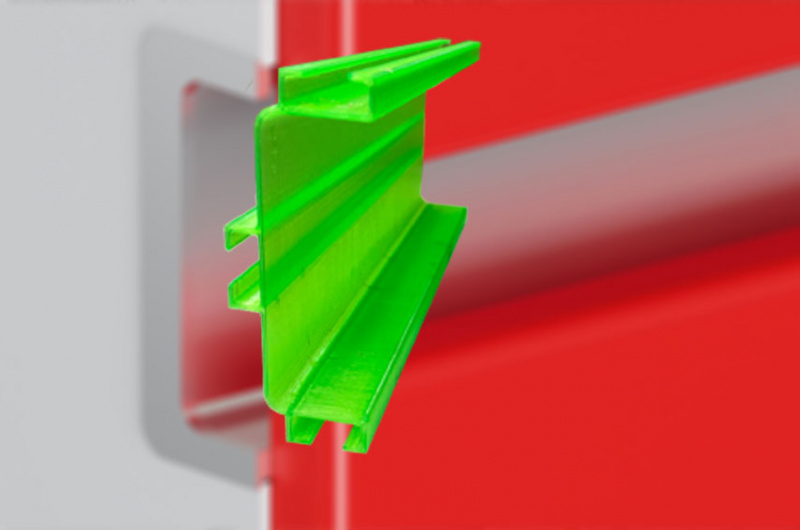 Ручка-профиль Gola - аналог из пластика