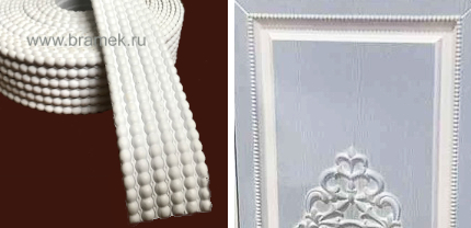 Применение мебельных молдингов ПВХ