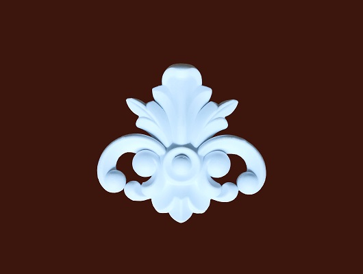 Декоративный элемент SY 11166 из гибкого ПВХ для фасадов и мебели различного назначения.