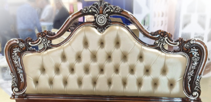 Изголовье с мягким наполнителем: делаем кровать с использованием накладок из АВS