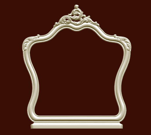 Декоративная рама SY 55005 из ABS-пластика для зеркала.