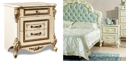 Прикроватные тумбочки: виды и способы изготовления из ABS комплектов