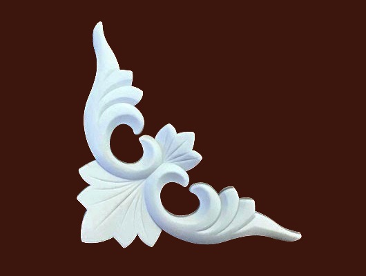 Угловой декоративный элемент SY 1277 для фасадов и мебели различного назначения.