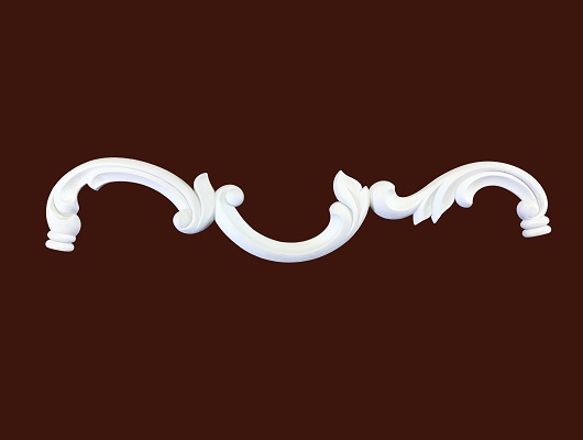 Декоративный элемент SY 8856-1 из гибкого ПВХ для фасадов и мебели различного назначения.