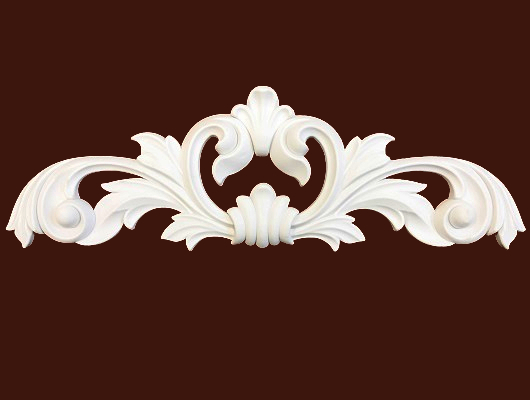 Декоративный элемент SY 13207 из гибкого ПВХ для фасадов и мебели различного назначения.