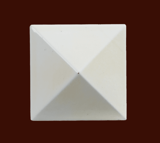 Декоративная розетка SY 1185-3 из ABS-пластика для мебели и мебельных фасадов.