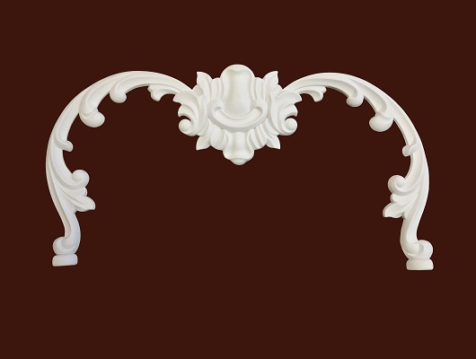 Декоративный элемент SY 12187 из гибкого ПВХ для фасадов и мебели различного назначения.