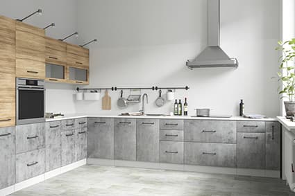 кромка ПВХ цемент - пример мебели