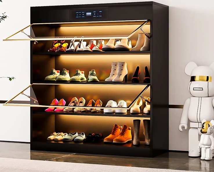 шкаф обувница с системой дизенфекции