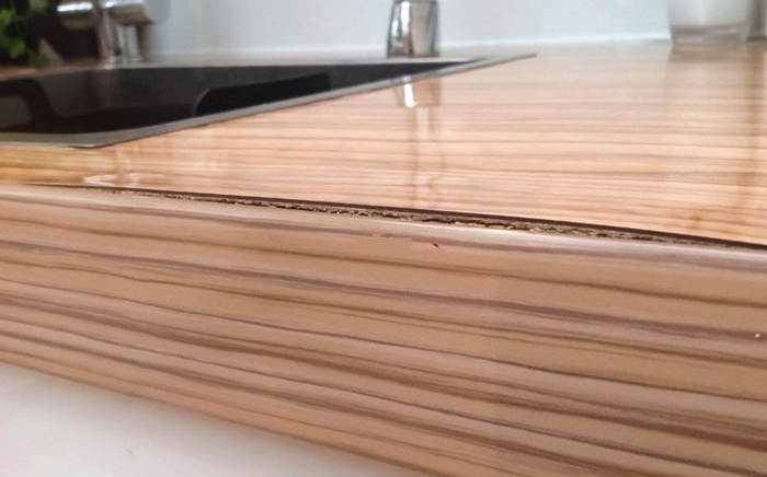 отслоение кромки от торца лдсп