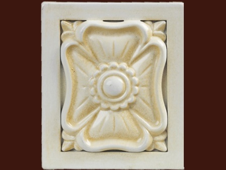 Декоративная розетка SY 0711-2 из ПВХ для мебели и мебельных фасадов.