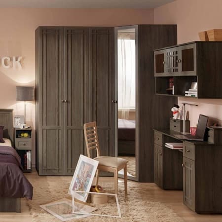 Мебель с врезным кантом пвх 017B BK9506 - пример использования.