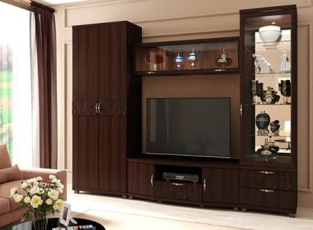 Мебель с кромкой пвх 1,8*35 мм BR208 - пример использования. Цвет дуб бардолино.