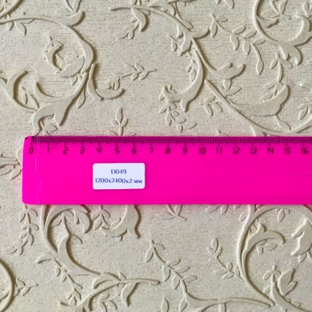 3Д панель D 049 гибкая для стен, потолков, дверей и мебели - размер рисунка