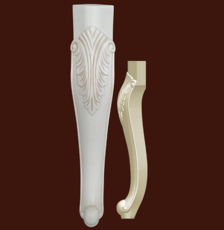 Опора мебельная SY 8868 из ABS-пластика.