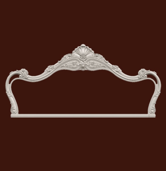 Декоративная спинка для кровати SY 99002 из ABS-пластика.