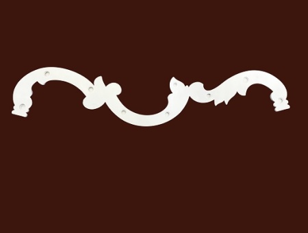 Мебельный декор SY 8856-2 вид сзади.