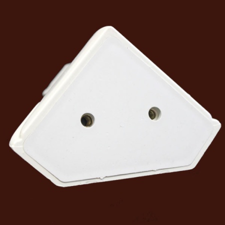 Монтажные отверстия для крепления мебельной опоры из пластика SY 1320.