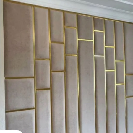 Молдинг самоклеящийся  золото из нержавеющей  стали для декора  интерьеров, мебели и других поверхностей