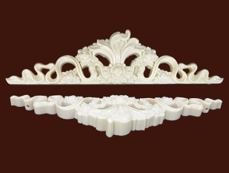 Корона мебельная SY 15032 из ABS-пластика вид сбоку.