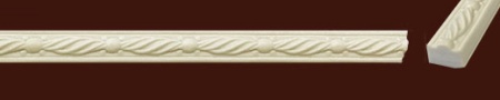Декоративный молдинг M 01 из гибкого ПВХ для дверей, а также фасадов и мебели различного назначения.