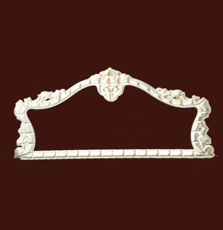 Декоративная накладка из ABS-пластика SY 99007 для спинки кровати вид сзади.