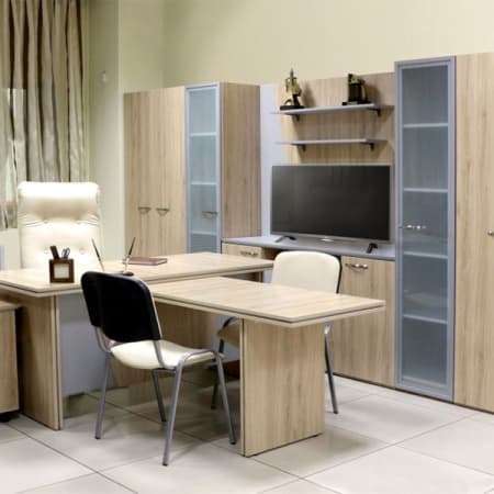 Мебель с кромкой пвх 1*45 мм BR233 - пример использования. Цвет дуб сантана.