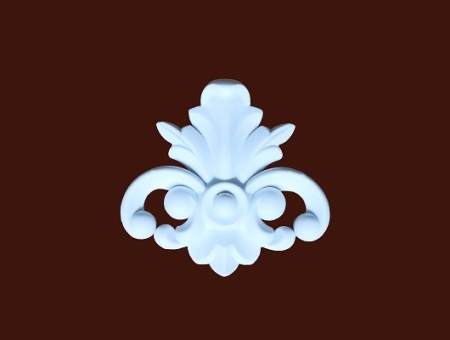 Декоративный элемент SY 11166 из гибкого ПВХ для фасадов и мебели различного назначения.