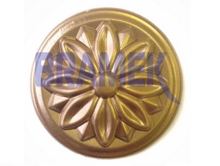 Розетка мебельная из ПВХ SY 8832 с гальваническим покрытием.