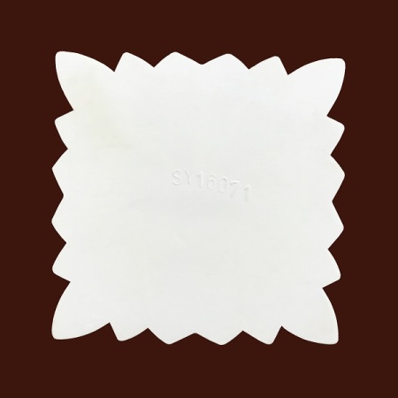 Декоративная розетка из ПВХ SY 16071 вид сзади.