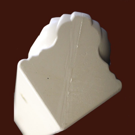 Декоративная ножка SY 88121-1 из высокпрочного ABS-пластика для мебели.