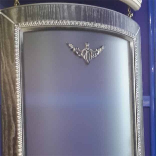 Угловой декор SY 0654 на мебельном фасаде - пример использования.