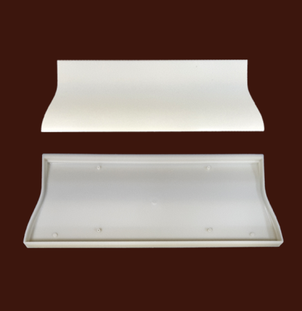 Фасад из пластика для нижнего ящика тумбочки из комплекта SY 22001.