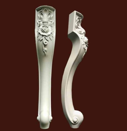 Опора мебельная SY 1376 из ABS-пластика.