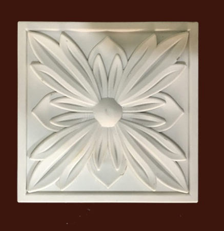 Декоративная розетка SY 2025 из ПВХ для мебели и мебельных фасадов.