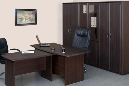 Мебель с кромкой пвх 1*21 мм BR250 - пример использования. Цвет дуб венге.