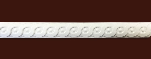 Декоративный молдинг M 13 из гибкого ПВХ для дверей, а также фасадов и мебели различного назначения.