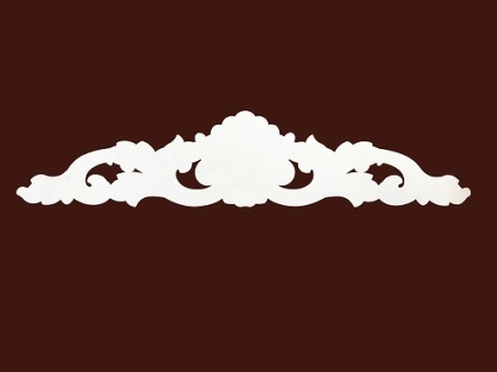 Мебельный декор SY 1350 вид сзади.