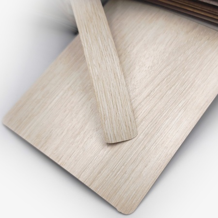 Кромочная лента ПВХ 1,8*19 PV202 с плитой ЛДСП 16 мм дуб шамони светлый.