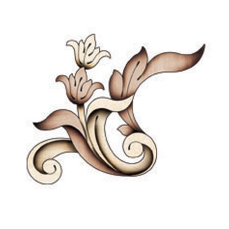 Переводная наклейка JL 205.3 для декорирования мебели.