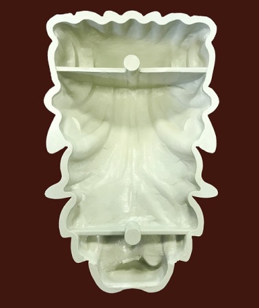 Декор вертикальный SY 0841-2 вид сзади.