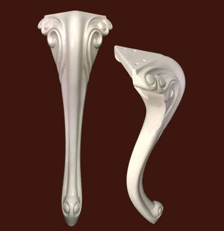 Опора мебельная SY 16022 из ABS-пластика.