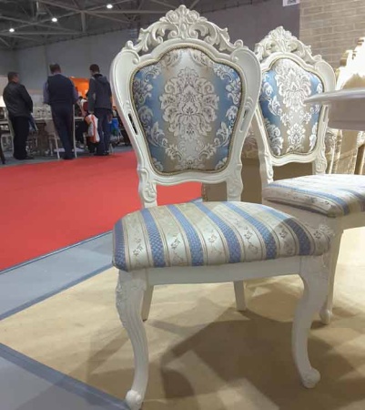 Спинка из ABS-пластика SY 12238 для стула - пример использования.