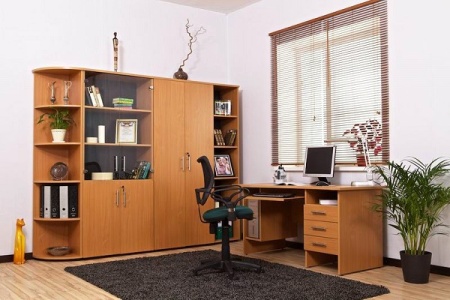 Мебель с врезным кантом пвх 017B BK7501 - пример использования.