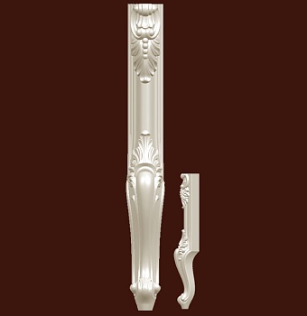 Опора 605мм SY 88121-1 (левая)