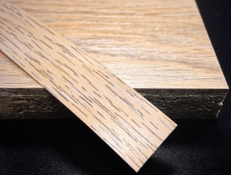 Кромочная лента ПВХ 1,8*19 PV1708 с плитой ЛДСП 16 мм дуб французский.